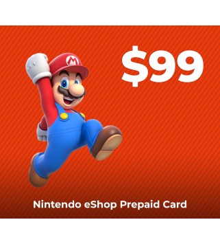 eShop Prepaid Card $99 CA Nintendo eShop Key 